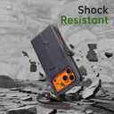 FLIPALM Wallet Case for iPhone 17 Series with Wrist Strap - PU Leather Folio Flip with Credit Card Holder & Kickstand, Protective Cover (Black, for iPhone 17 Pro Max)