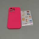 LOVE 3000 Designed for iPhone 14 Pro Max Case, Premium Silicone with [Soft Anti-Scratch Microfiber Lining] Shockproof Protective Phone Case for Men Women Girls 6.7", Hot Pink