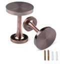 BEL AVENIR 2 Pack Curtain Holdbacks Metal Round Medallion Drapery Tiebacks Wall Hooks Modern Simple Style Home Decor with 2pcs Screws (Copper)
Amazon's Choice