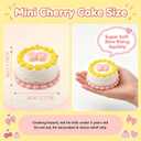2 x Taba Cake Squishy, Ultra Soft Silicone, Cute Stress-Relief Squeeze Toy