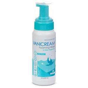 Vanicream Foaming Wash for Baby, 8 Oz, Gentle Cleanse and Moisture, Tear-Free Baby Shampoo and Body Wash with Beta-Glucan, Formulated without Common Irritants for Sensitive Skin, All Ages