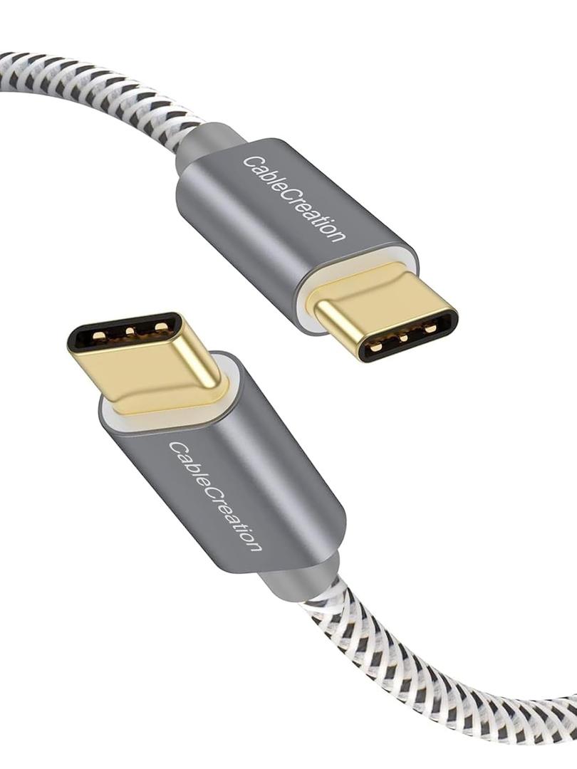 CableCreation USB C to USB C Cable 3FT,10Gbps SuperSpeed USB C Data Cable, 4K Video Monitor Cable, 100W PD Fast Charger Cord for External SSD MacBook iPad Pixel Galaxy iPhone 15 16 Pro Max Plus