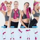 U-pick Cooling Towels (40"x12"),Cooling Towel for Neck and Face,Soft Breathable Ice Towel for Gym,Yoga,Workout,Sport,Camping,Cruise