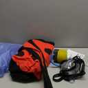 YAERSI Kids Pod Swing Seat,Hanging Chair with Inflatable Cushion,Sensory Swing Chair for Kids for Outdoor and Indoor（Ladybug）