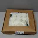 Floroom Artificial Flowers 25pcs Real Looking Ivory Foam Fake Roses with Stems for DIY Wedding Bouquets, White Bridal Shower Centerpieces, Arrangements Party Tables, Decorations