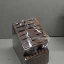 ENOKING Knife Block without Knives, Large Knife Holder- 25 Slots Acacia Wood Universal Knife Block, Butcher Block Countertop for Knife Storage Organizer