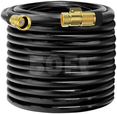 Garden hose, Water Hose, Outdoor Hose with 10 Function Nozzle, Leak-Proof(50FT)