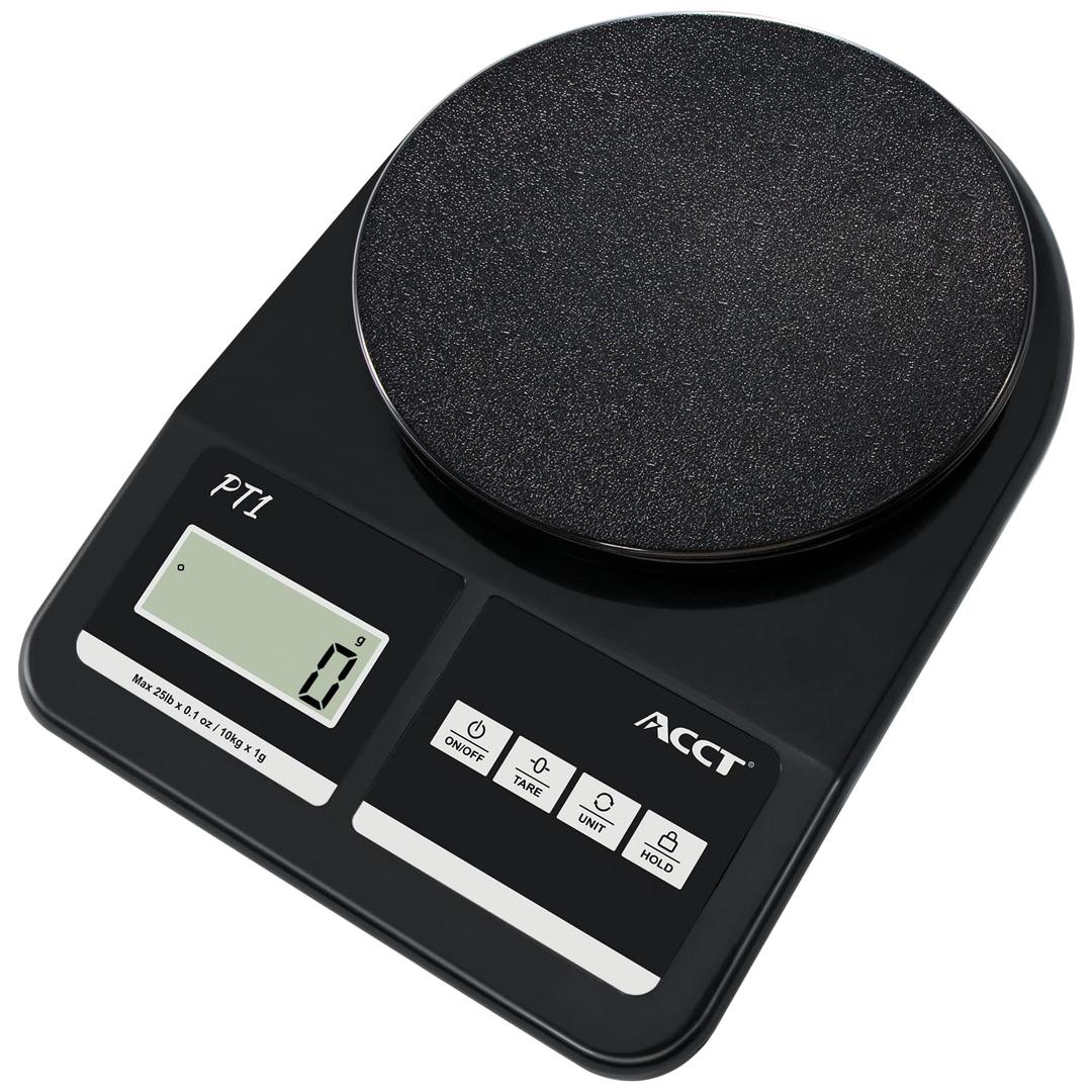 Postal Scale, Letter Scale 25lb-0.1oz High Accuracy, Shipping Scale for Office/Small Business/Mail/Envelope, 5 Units, Hold Function, Postage Scale with Battery