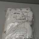 Joyfol Day Linen Waterproof Tablecloth with Tassels, Rustic Farmhouse Flowers Embroidery Table Cloths for Rectangle Tables, Heavy Weight Spill-Proof Table Covers, Coffee Florals, 55''x 120''