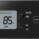 Briidea RV Thermostat Compatible with Coleman 7330 * 335*, 7330 * 385*, 7330 * 336* Series, Camper Thermostat with LCD Display, 12V DC, 55-90 Adjustable, Ideal for Heat Pumps, AC & Fan Systems
