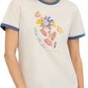 Spyder Women's Floral Chase The Sun Graphic Short Sleeve Tee T-Shirt (M)