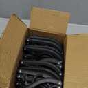 30 Pcs Travel Hangers Portable Foldable Travel Hanger Organizer, Plastic Cruise Essentials Clothes Drying Rack Folding Hangers for Camping Flying RV Europe Vacation Essentials Suitcase, Black