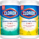 Clorox Disinfecting Cleaning Wipes Variety Pack, 75 Count Each, Pack of 4  