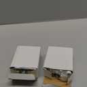 2 Pack Door Reinforcement Locks with 8 Screws, Home Security Door Lock for Toddler, Childproof Door Lock Night Lock Withstand 800 Lbs White