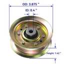 532196104 Idler Pulley with 539132728 Idler Pulley and 532177968 Idler Pulley Replaces 532197380, 197380, 196104, 589766102, 589766101, 539131148, 539112196, 177968, 532193197, 177968