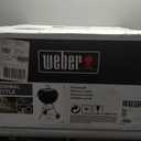 Weber Original Kettle Charcoal Grill, 22-Inch, Black Classic Outdoor BBQ Grill with OneTouch Cleaning System & Precise Temperature Control Dampers