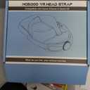 Geekria Comfort Head Strap Compatible with Apple Vision Pro, Detachable Strap Replacement, Soft Cushion Reduce Facial Stress, Ergonomic Adjustable Durable HeadStrap VR Accessories