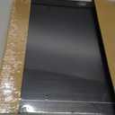 KAIWIN 100% Solid Wood Black 11x14 Picture Frame 3 Pack Display Picture 8x10 with Mat, Rustic Wooden Photo Frames for Wall Mounting