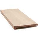 Yaocom FAS Red Oak Solid Wood Stair Tread with Small (3/4") Profile Oak Treads(36in,Stair Tread with Square Nose,1 Pack)