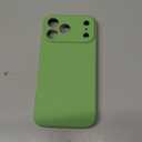 Vooii Magnetic for iPhone 17 Pro Max Case, Compatible with Magsafe (Premium Liquid Silicone) (Integrated Camera Control Button) Full Body Protective Anti-Scratch Microfiber Lining 6.9 inch, Matcha