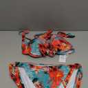 Women's Two Piece Bikini Sets Push Up Halter Bikini Bathing Suit Adjustable 2 Piece Swimsuit, XL