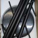 Coat Rack with Natural Marble Base, Metal Freestanding Coat Rack with 8 Hooks, 3 Adjustable Size Sturdy Coat Tree for Bags, Coats, and Hats for Entryway, Hallway, Bedroom, Office, Black