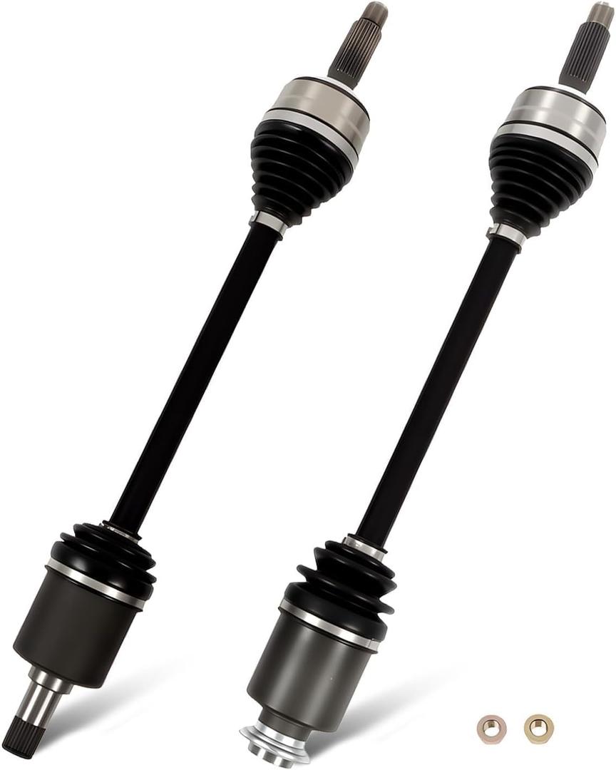 2 PCS Front CV Axle Shaft Assembly Compatible with Pilot V6 2009 2010 2011 3.5L MDX V6 2007 2008 2009 3.7L Left Right Driver Passenger Side FWD 44305STXA02 44306STXA02