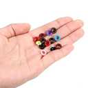 Multi Color Metal Eyelets, 100pcs 4mm Round Eyelet Grommets Scrapbooking Card Hole Leather Craft Garment Accessory