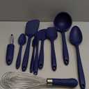 GIR: Get It Right 10-Piece Silicone Ultimate Kitchen Utensil Set  Spatulas, Ladle, Flip, Spoons, Whisk, Peeler & Spoonula  Nonstick, Non-Toxic, Heat-Resistant  Navy