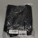 Heyfanee Mens Casual Pants Relaxed Fit Stretch Waist Dress Slacks for Men Baggy Trousers Black 32