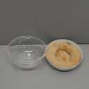 Bird Nest for Cage, Washable Clear Observation Small Bird House Hanging, Transparent Can Be Observed, Warm Birds Bed Plush Hut with Cotton Pads, Bite-Resistant, for Parakeet Parrots (Orange, Small)