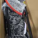 29 x 10 FT 3-in-1 Soccer Goal with Rebounder & Backstop Net, Large Backyard Soccer Practice System with Scoring Target Sheet & Target Pocket Net for Shooting, Passing, Ball Control
