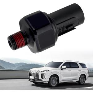 Replace OE# 94750-37100/9475037000, Engine Oil Pressure Switch, Compatible with Hyundai K1a 2001-2018 (1PC-Black)