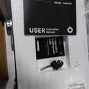 Fireproof and Waterproof Biometric Safe Weighs 62 lbs,1.5 cu.ft. Fire Proof Box for Home, Office, Lock Box, Cabinet with Fingerprint, Silent mode, Anti-Theft