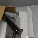 Metal Coat Rack, Modern Clothing Tree with Heavy-weight Slate Base, Small Coat Stand for Entryway/Bedroom/Hallway, Standing Plant Hanger, Matte Black