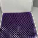 Purple Simply Seat Cushion, Lightweight 1.25" Low-Profile Gel Seat Cushion