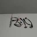 Boigoo Front Grill Lights Compatible with Ford F150 Raptor 2004-2019 & Dodge Ram 1500 2013-2018 Raptor Style Aftermarket Grilles, Cars Grid Decorative Amber LED (Yellow Lights Smoked Lens)