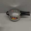 Prestige 3.3-Liter Deluxe Alpha Induction Base Stainless Steel Baby Handi, Small, 8"D x 13"W x 6"H, Silver
