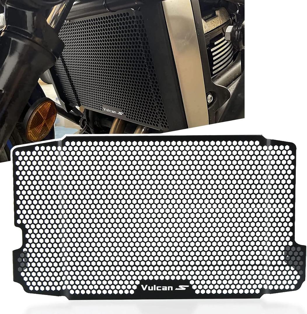Radiator Grille Guard Protective Cover Compatible with Kawasaki Vulcan S SE 2015-2025 Vulcan S Cafe/Sport/Performance 2018-2025
