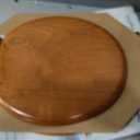 Angel Shield Wood Veneer Natural Toilet Seat with Quiet Close,Easy Clean, Quick-Release Hinges(Round,Wood)