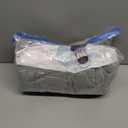 Yoofoss Stroller Cover for Winter, Toddler Stroller Footmuff Universal for Most Stroller, Water Resistant Warm Coral Baby Stroller Bunting Sleeping Bag Light Grey (41"L x 18"W)