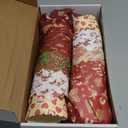 500 Counts Christmas Tulip Cupcake Liners Birthday Party Muffin Cupcake Baking Liners Grease Proof Cake Liner Holders for Fall Christmas Halloween Birthday Party