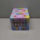 2 x 24 Colors Tie Dye Kit, Tie Dye Set for Kids, Pre-Filled Bottles, Non Toxic Permanent Fabric Dye Art Set, Easy DIY Fabric Art - Create Fun (24 Colors)