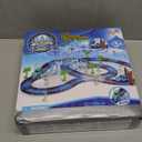 Track Car Toys, 269 PCS Racing Tracks Toy, Create A Frozen World Race Road, Flexible Tracks Playset & 2 PCS Cool Race Cars, Toddler Toys Birthday Gifts for Age 3 4 5 6 Year Old Boys Girls (Blue)