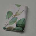 SASTYBALE Spring Summer Tablecloth for Rectangle Tables, Spillproof Table Cloth with Printed Eucalyptus Leaves, Washable Floral Table Cover for Picnic Party Dinner Decor (Rectangle, 52" x70")