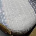 Levtex Home Sand Stripes Blue King/Cal King Comforter Set (106x94in) with 2 Pillowcases (36x20in) - Woven Jacquard Stripe - Blue, Grey, White - Cotton King Size Comforter Set - Soft Pre-Washed