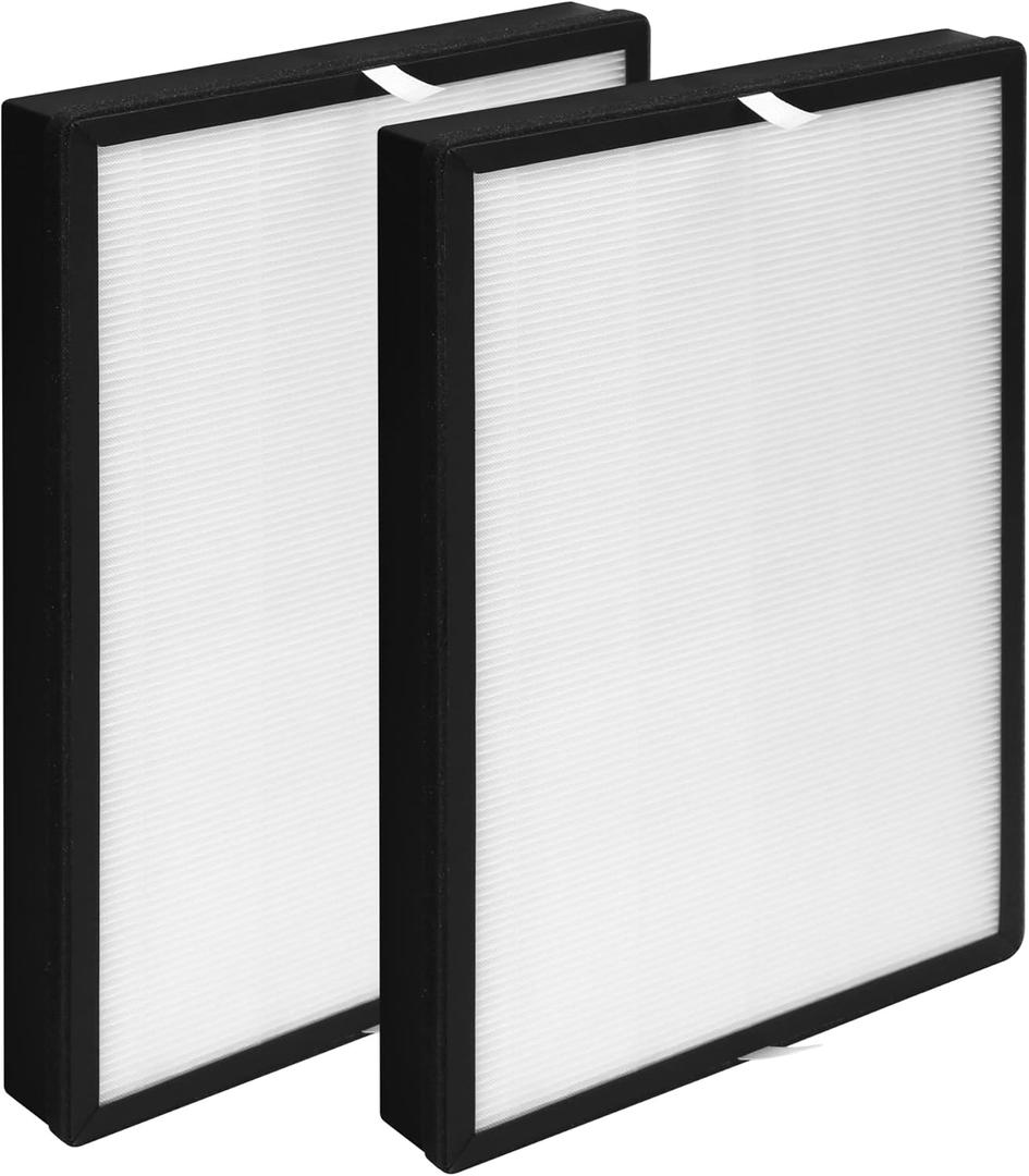 2-Pack Air Choice True HEPA Replacement Filter, Compatible with Air Choice Purifier AP-528, 3-IN-1 Filter