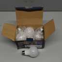 Linkind A19 LED Light Bulbs Dimmable, 60W Equivalent, Energy Efficient 9W, 2700K, 800 Lumens, E26 Standard Base, Lighting for Bedroom Living Room Home Office, 6 Packs