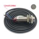 DIGITEN 4 Digital Red LED Tachometer RPM Speed Meter + Hall Proximity Switch Magnet Sensor NPN for Lathe Conveyor Belt