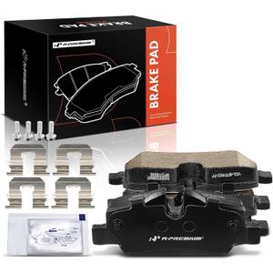 A-Premium Rear Ceramic Disc Brake Pads Set Compatible with Mini Cooper 2015-2022, 1.5L 2.0L, 4 Pcs